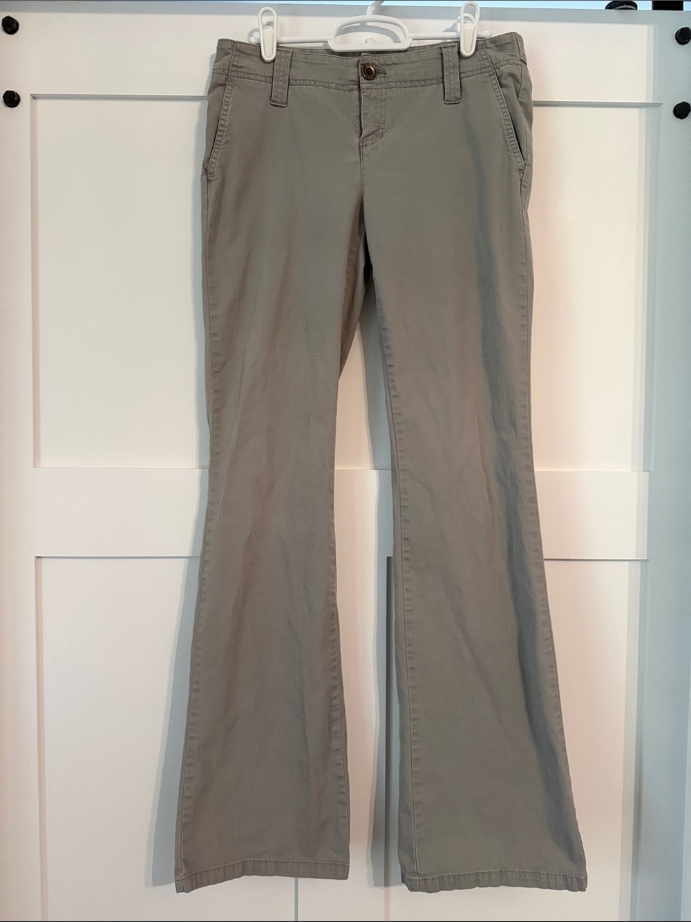 Express Gary Boot Cut Low-Rise Pants